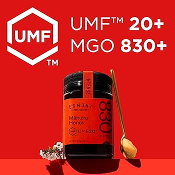 Amazon.com : Egmont Honey Manuka Honey UMF 20+ MGO 830+
